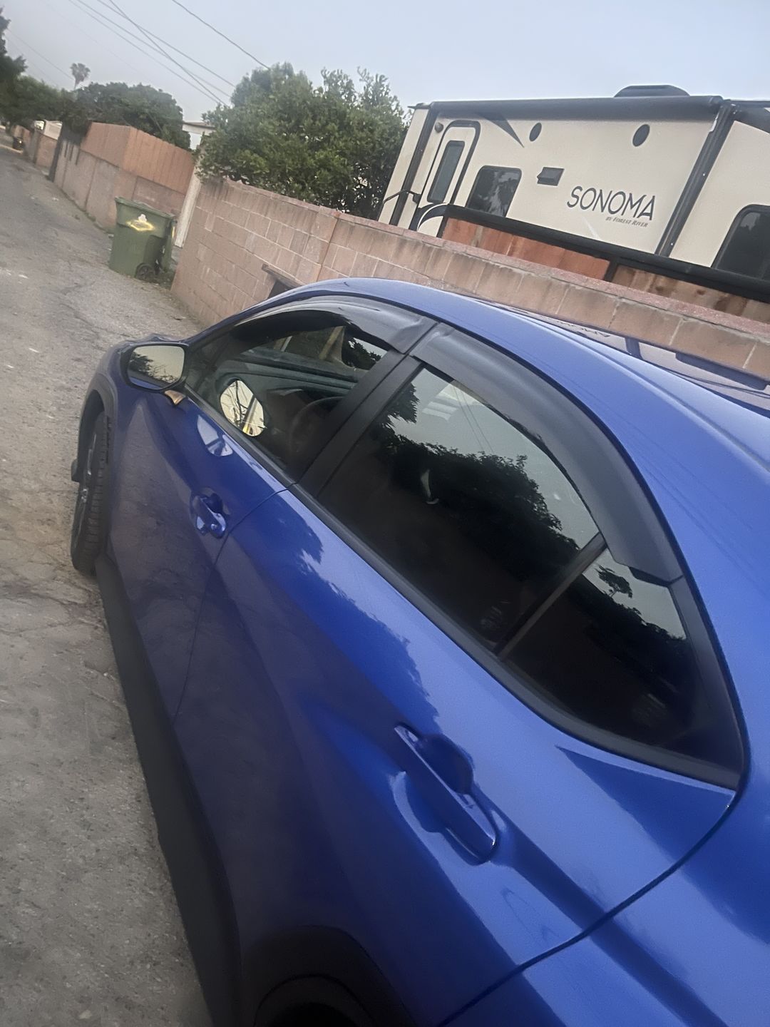 Customer photo review of Window Visors Sun/Rain Guards