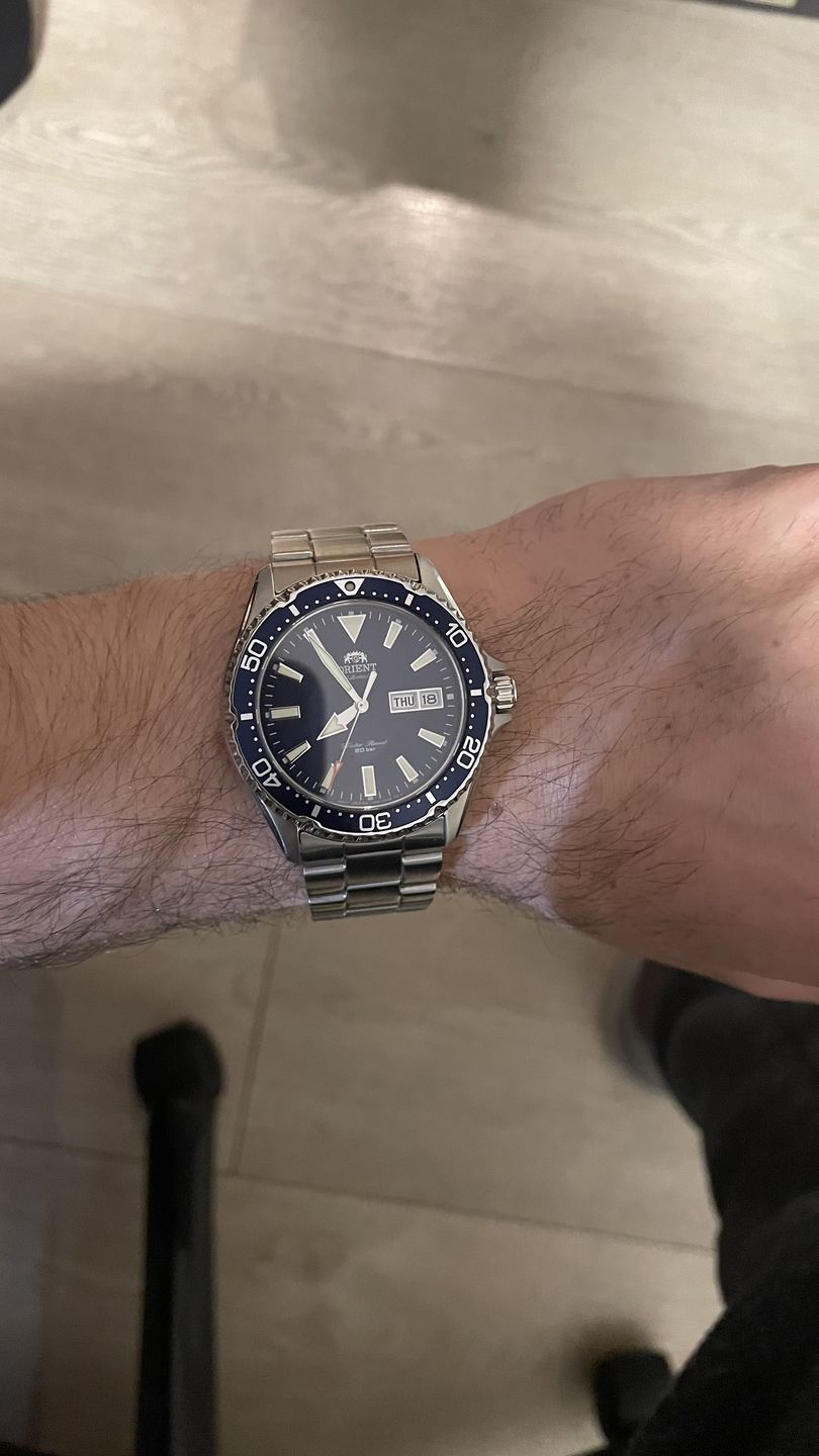 Customer photo review of Reloj Orient Automatic RA-AA0002L19A Kamasu Diver Sapphire 41,8 mm