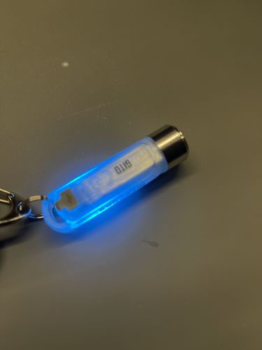 Customer photo review of TIKI (BLUE Glow In The Dark) - 300 lumens
