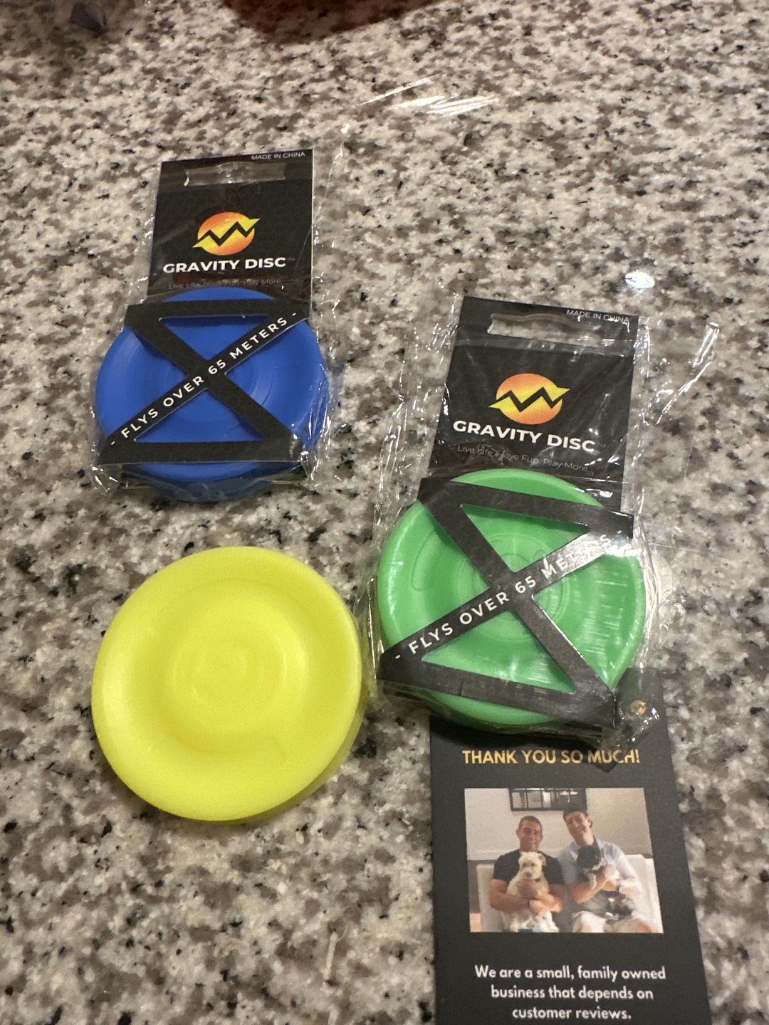 Customer photo review of Gravity Disc™ - 3 Pack