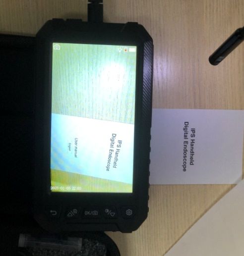 Customer photo review of Webvision Endoskop Kamera mit 5,0"-Bildschirm - FullHD 5MP Doppellinse - 8mm Linse - 1/5/10M Kabel - IP68
