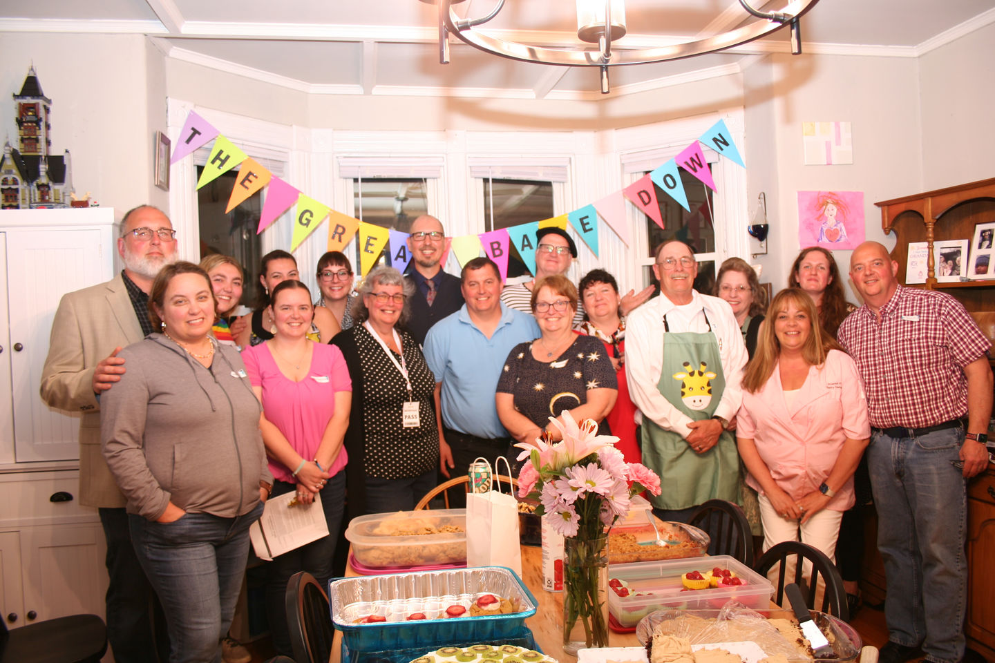 Customer photo review of Bake Off Themed Murder Mystery Game Kit
