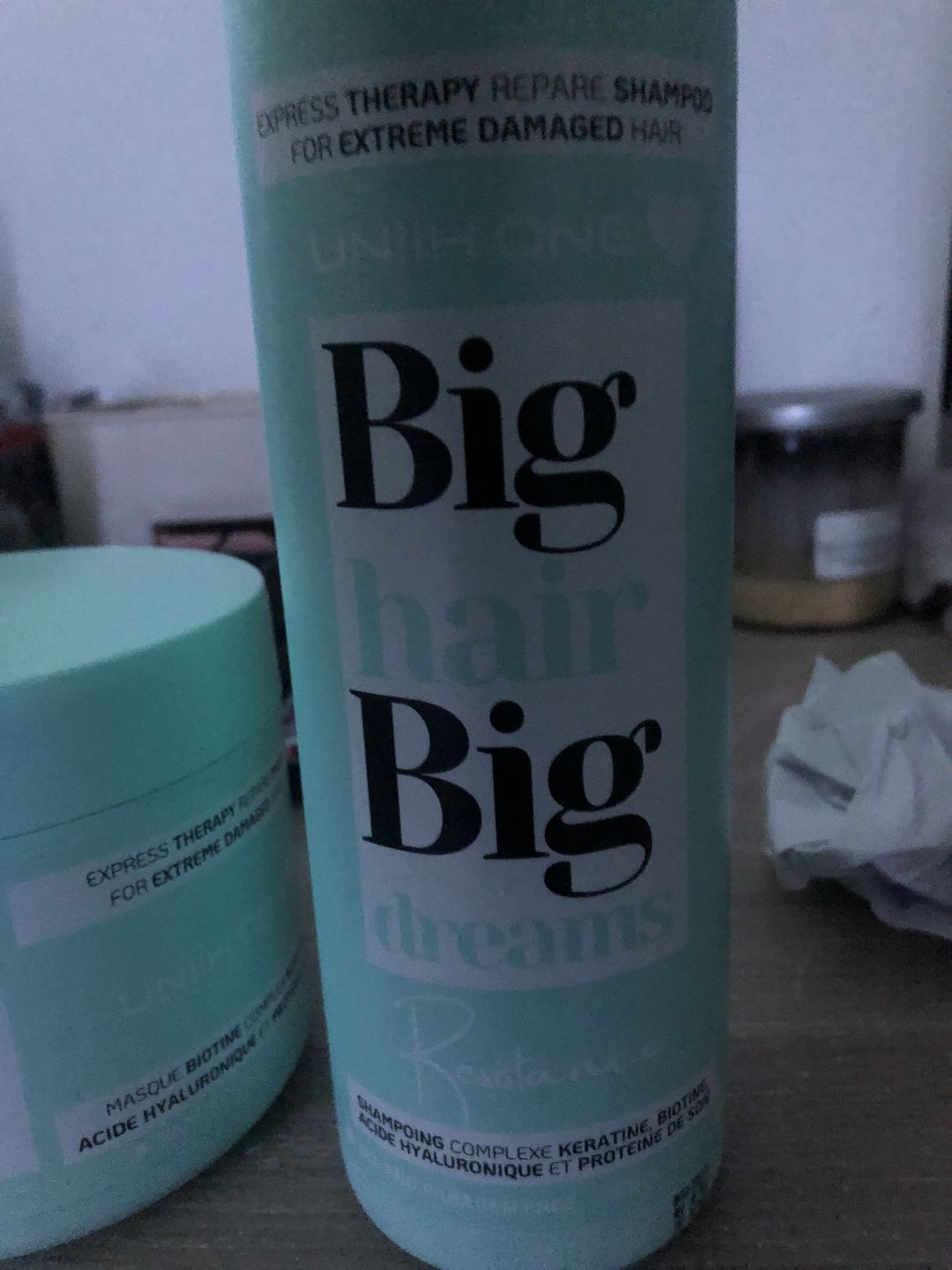 Customer photo review of Gamme Résistance - Shampooing 500 ml