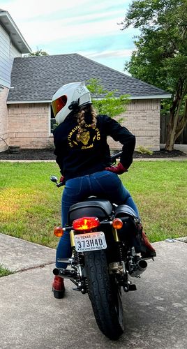 Customer photo review of Pursuit Garage Jacket Black