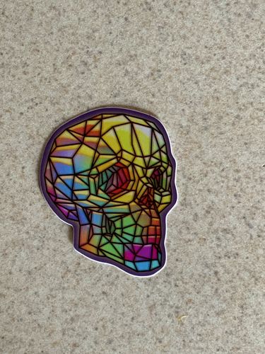 Customer photo review of 200 Custom 3" Laminated Vinyl Stickers