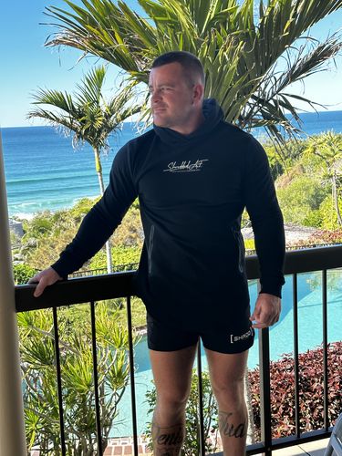 Customer photo review of Transcendence - 5" inch Lift Shorts - Black / Gold