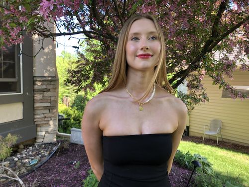 Customer photo review of Emma Necklace