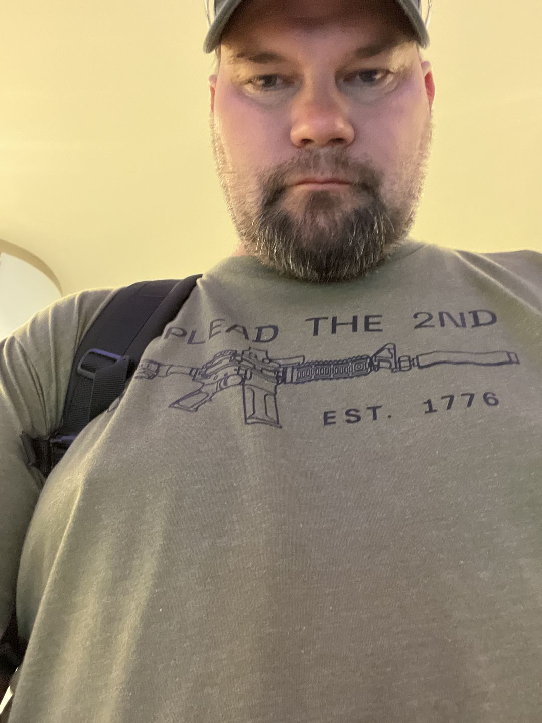 Customer photo review of I Plead The 2nd - Tee