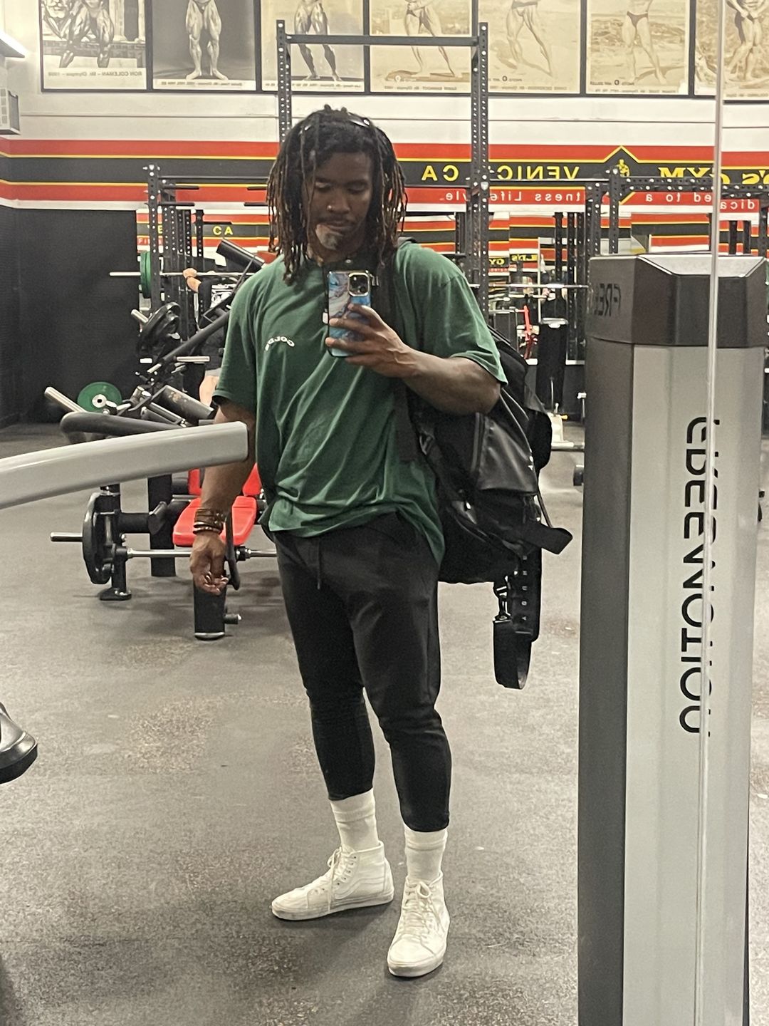 Customer photo review of 741 Hybrid Duffle Backpacks