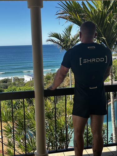 Customer photo review of Reflective - Quads of the Gods - Lift Shorts - Black