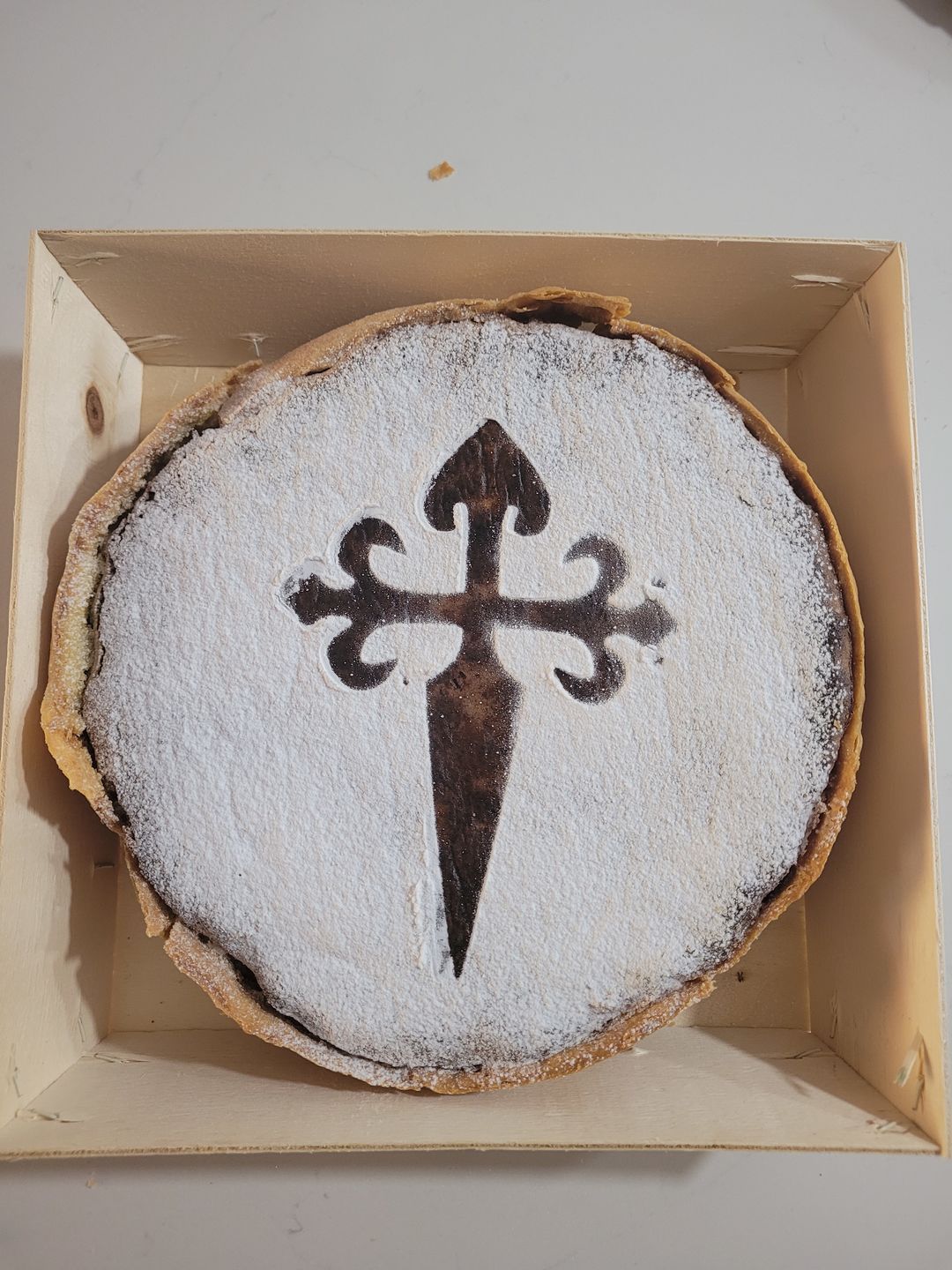 Customer photo review of Tarta de almendra del Camino