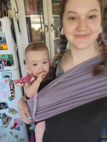 Customer photo review of Mama's Bonding Comforter