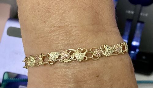 Customer photo review of Bracelet of Elegance - Black Hills Gold