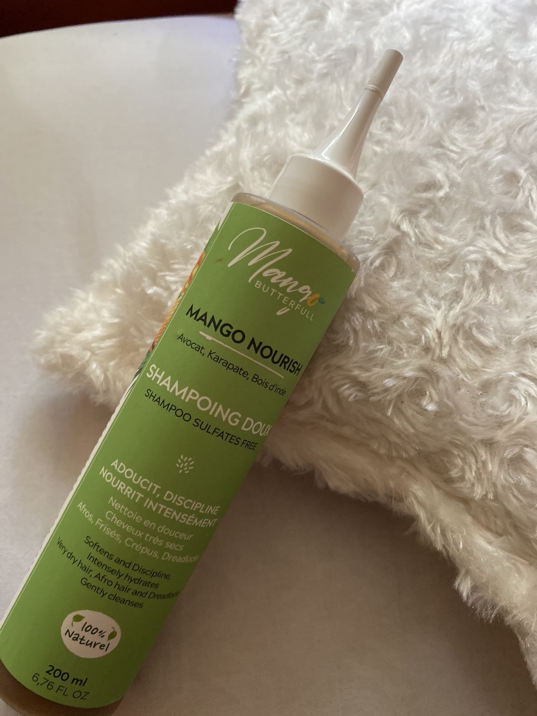 Customer photo review of Shampoing Doux
