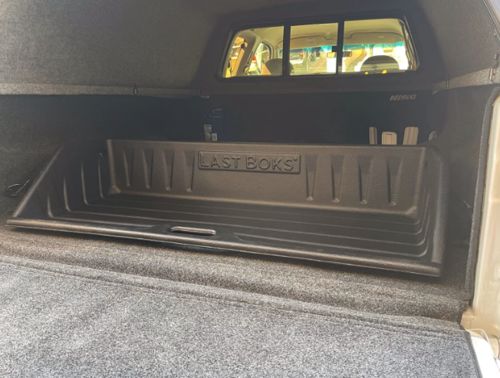 Customer photo review of Last Boks Truck Bed Organizer Storage Box