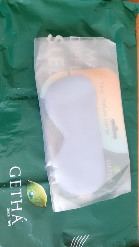 Customer photo review of Zero Carbon Tencel Eye Mask