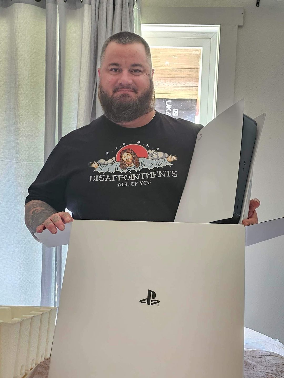 Customer photo review of Premium Disappointments All Of You Old School T-shirt