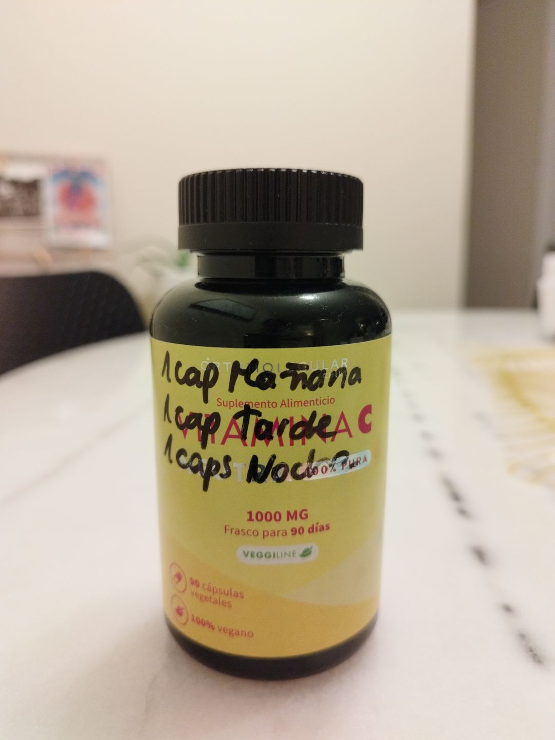 Customer photo review of Vitamina C neutra 1.000 mg-90 cáps