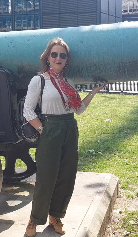 Customer photo review of British Army Gurkha Bermuda Pants - Olive