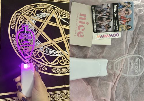 Customer photo review of Mamamoo 2023 World Tour Lightstick