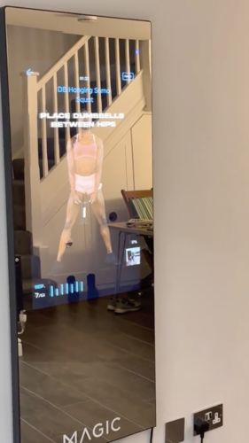 Customer photo review of MAGIC Plus: The Most Intelligent Home Gym