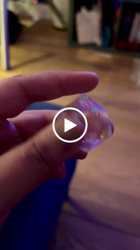 Customer video review of Fantastic Glass Moon DnD D&D Dice Chonk D20