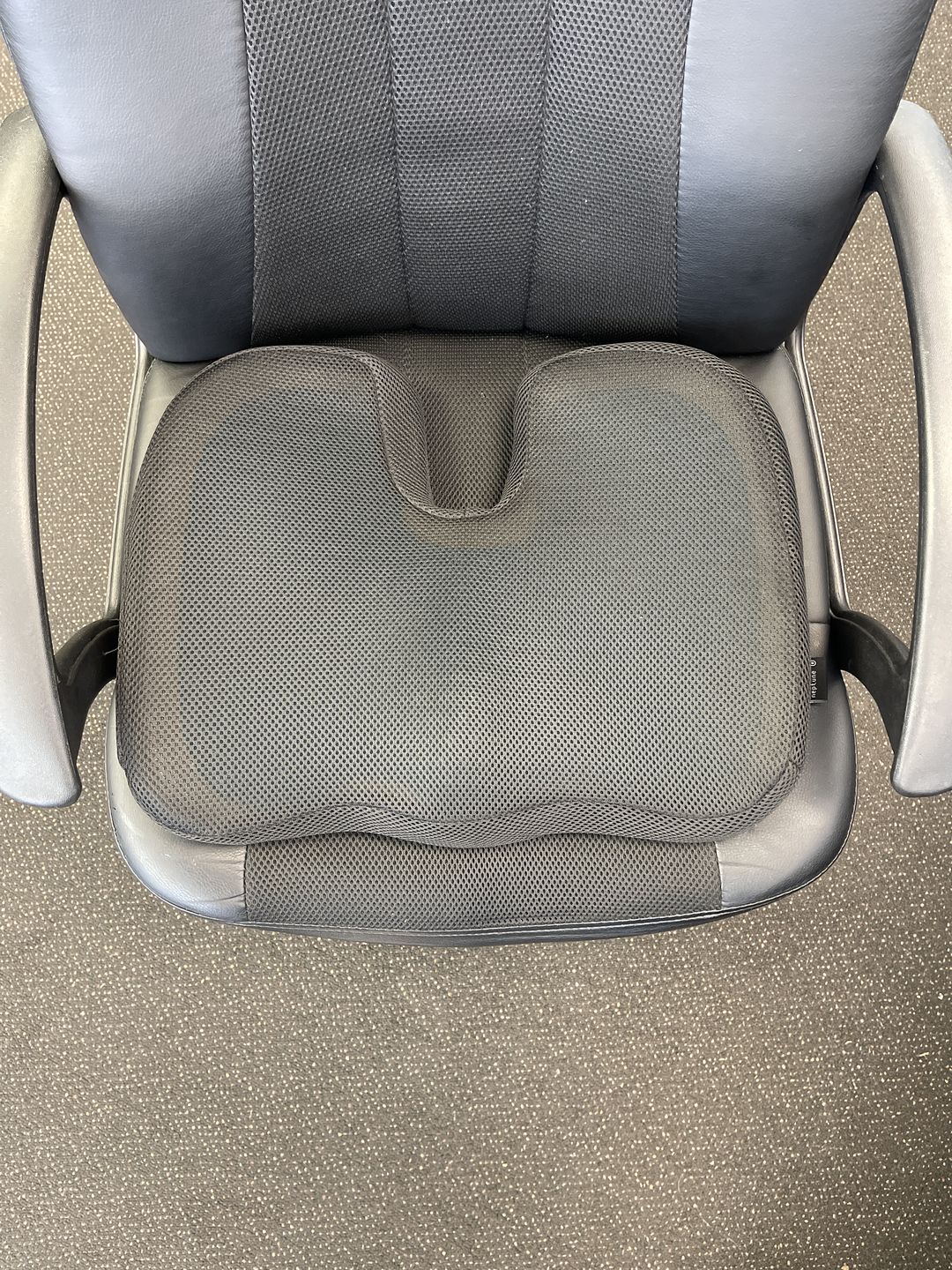 Customer photo review of Memory Foam Seat Cushion