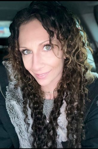 Customer photo review of Curly Neutral Dark Brown 110G