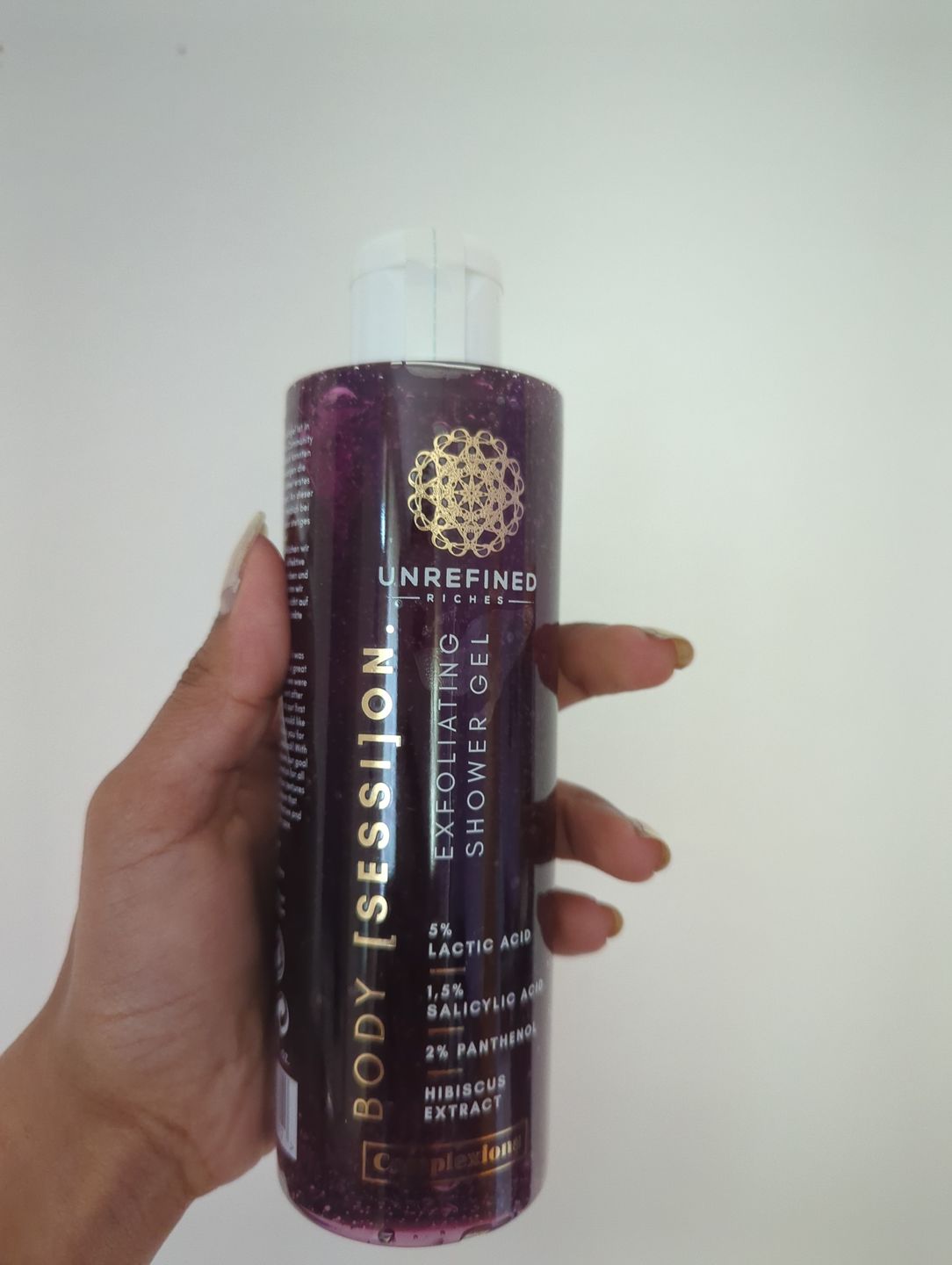 Customer photo review of BODY [SESSI]ON. - Exfoliating Shower Gel