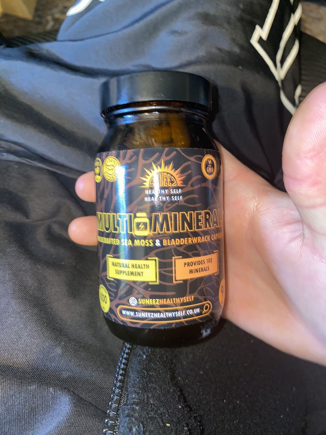 Customer photo review of Multi-Minerals - Wildcrafted Sea Moss & Bladderwrack Capsules