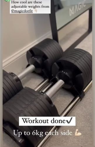 Customer photo review of MAGIC Pro: The Most Intelligent Home Gym