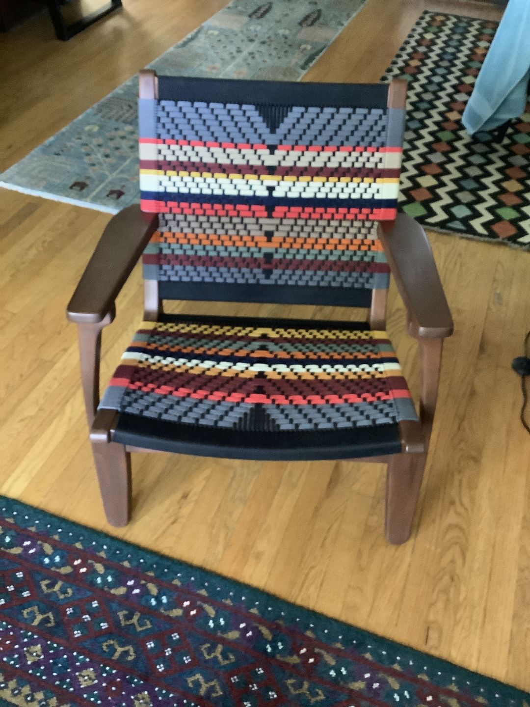 Customer photo review of Masaya Armchair | San Geronimo Pattern