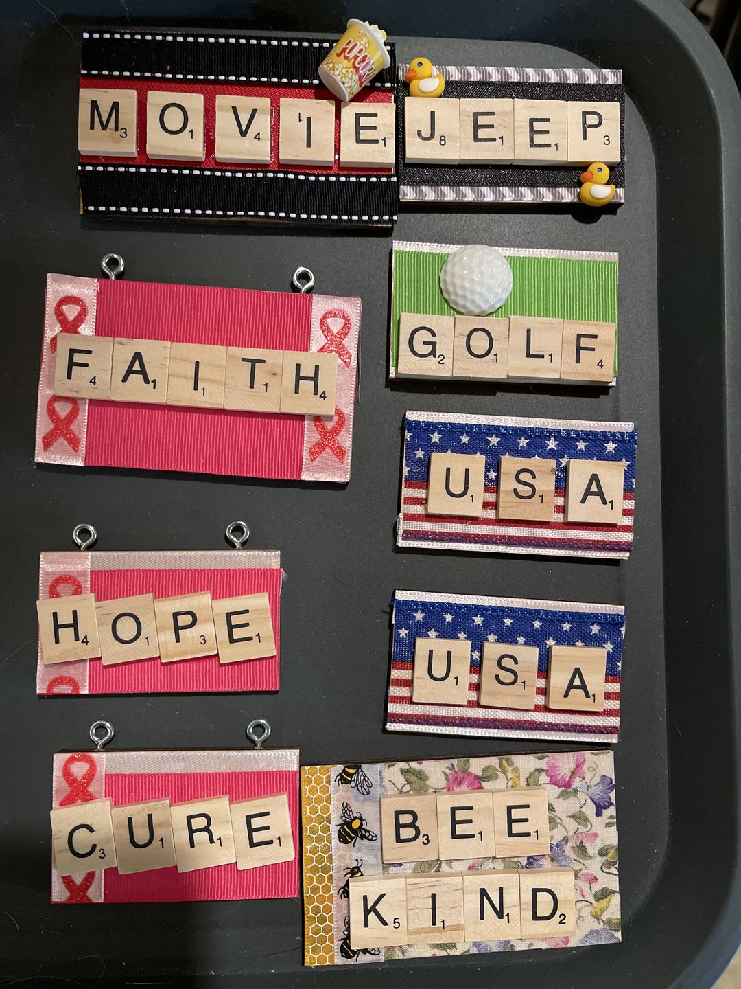 Customer photo review of Unfinished Wood Rectangle Shape - Craft - up to 36" DIY