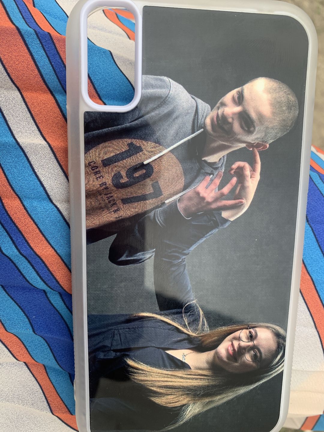 Customer photo review of Coque PHOTO 100% personnalisable - iPhone smartphone - TEAMCOQUES
