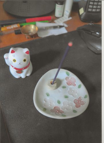 Customer photo review of Porte-encens Japonais Cerisier