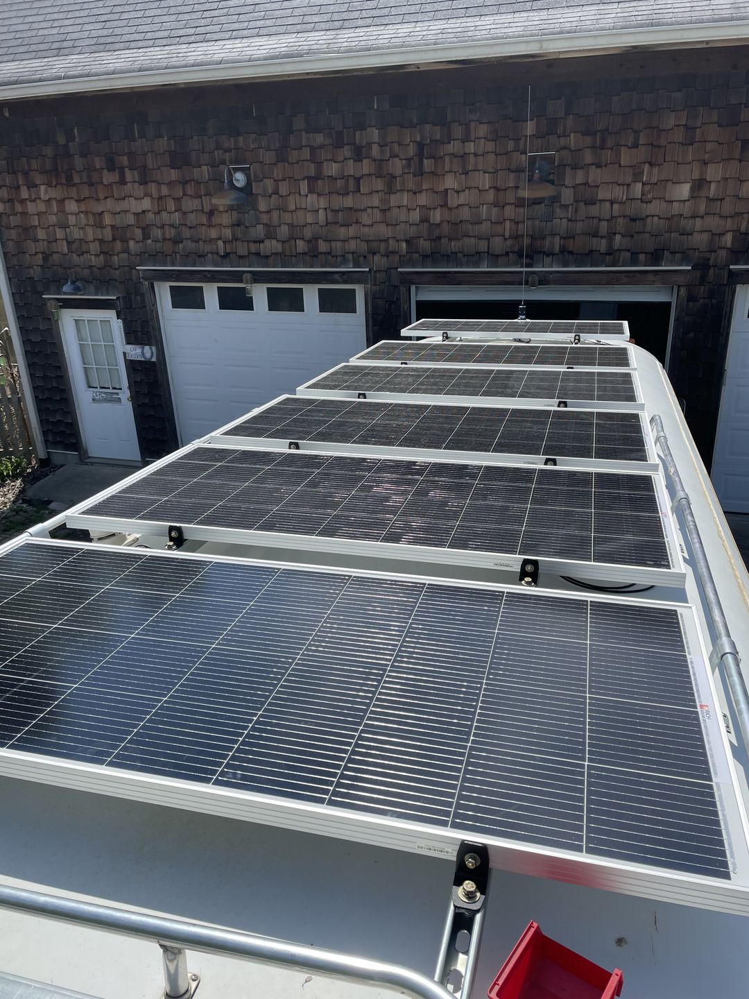 Customer photo review of 1200 Watt Solar Kit