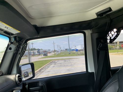 Customer photo review of JK & JKU Rear Knuckle Grab Handles