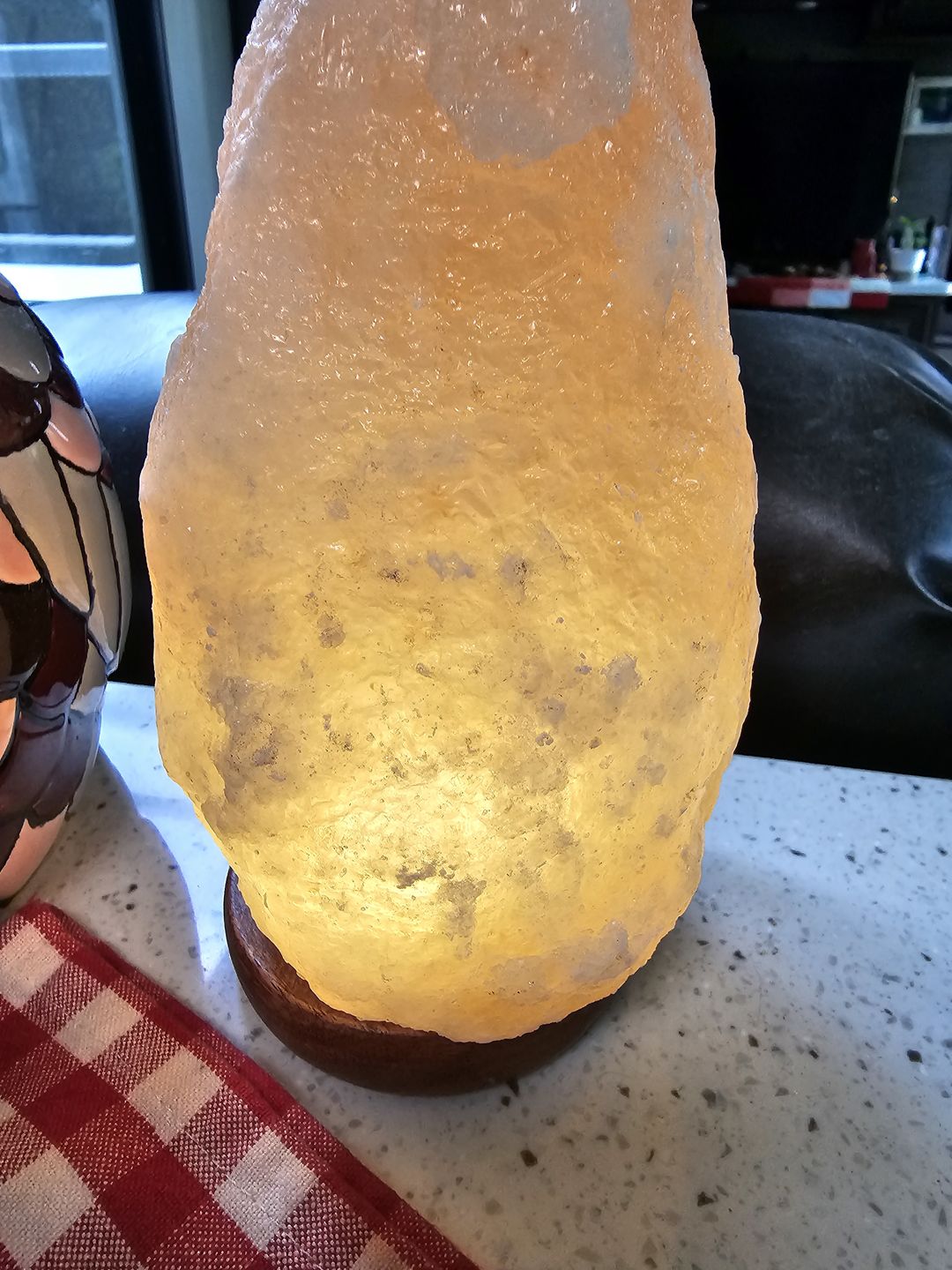 Customer photo review of Himalayan Salt Lamp