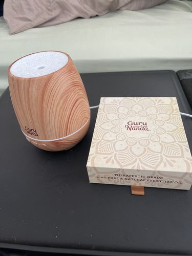 Customer photo review of Mother's Day Special - Honeycomb Ultrasonic Diffuser & 6 Essential Oils Single Notes Set