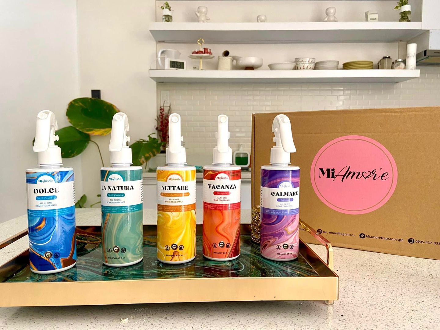 Customer photo review of Mi Amore All-in-one Home Fragrances with freebies