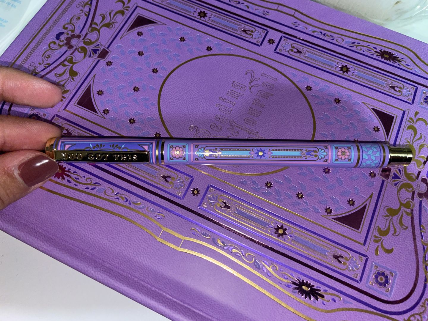 Customer photo review of You Got This Pen - Wisteria