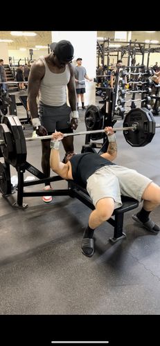 Customer photo review of Personal Record Advanced Wrist Wraps - PR901 - Snow Camo