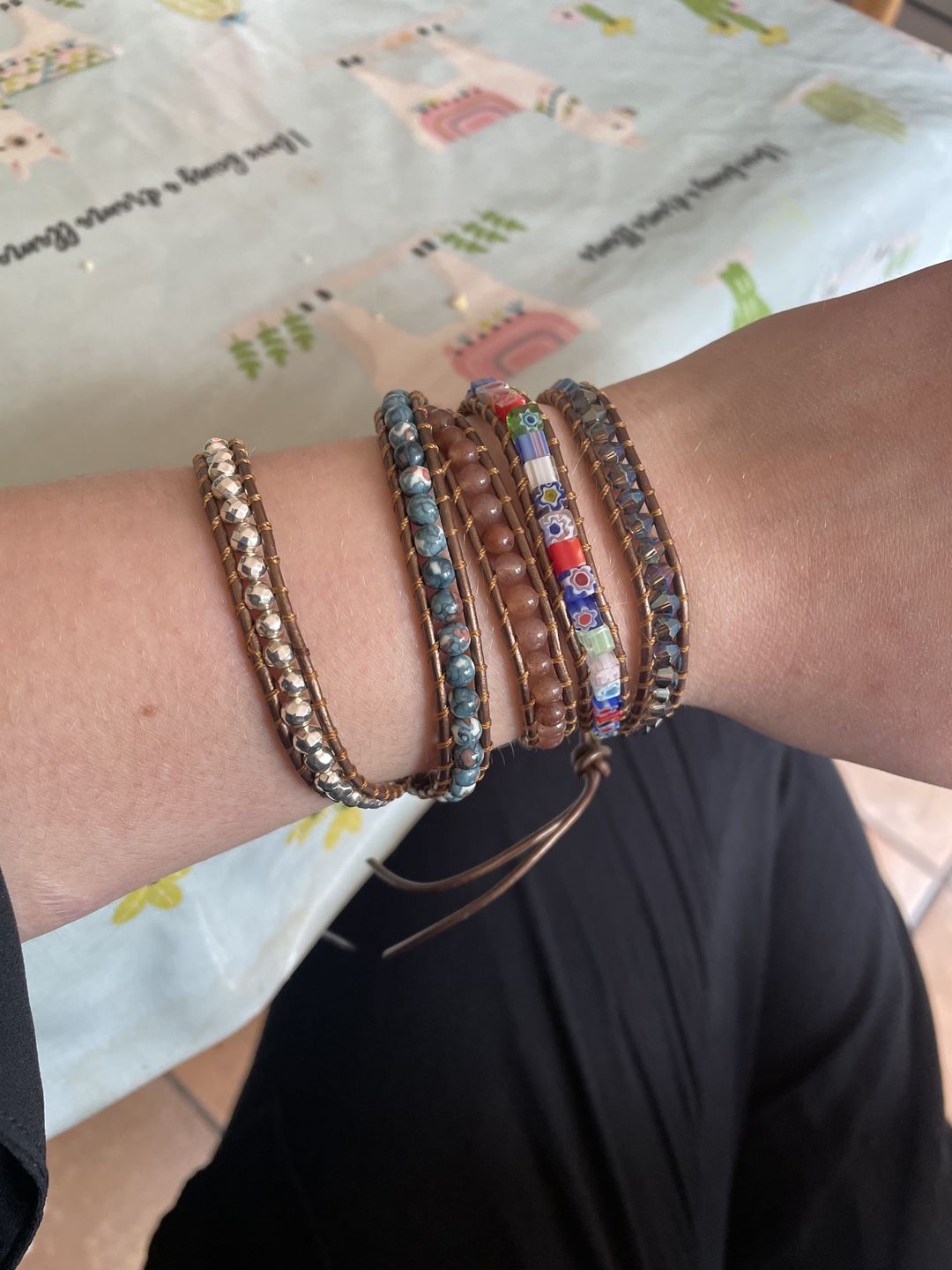 Customer photo review of Imperial Heart Protection Wrap Bracelet
