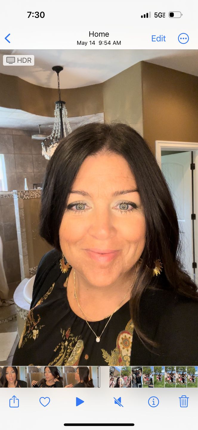 Customer photo review of Boho Earrings