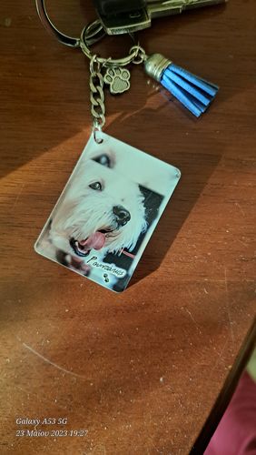 Customer photo review of Μπρελόκ με το Δικό σας Κατοικίδιο