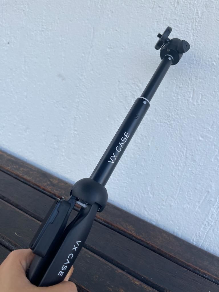Customer photo review of Tripé de Mesa para Celular e Câmeras Reach - VX Case
