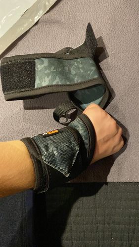 Customer photo review of Muñequeras ORX