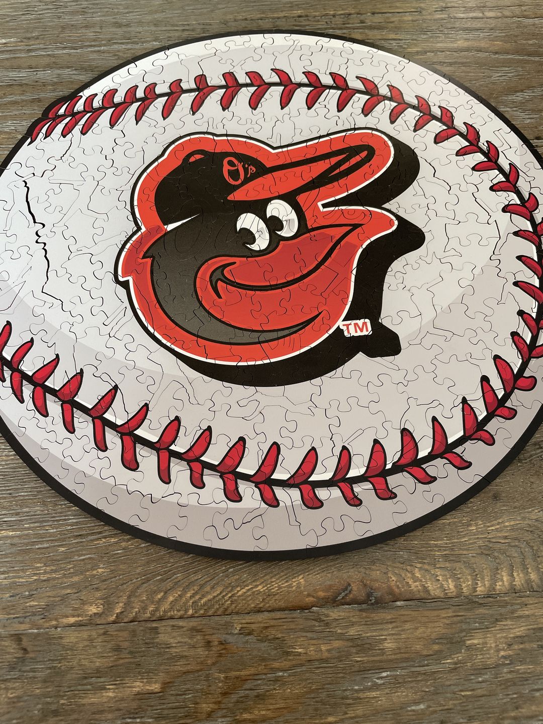 Customer photo review of Baltimore Orioles® - Official Wooden Puzzle