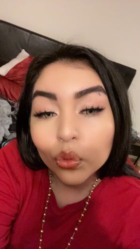 Customer photo review of Sequoia Green Contact Lenses(12 months of use)