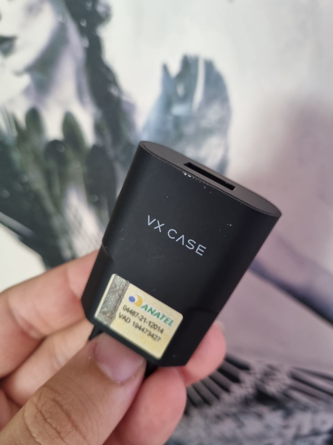 Customer photo review of Adaptador de Parede com 1 Porta USB VX Case